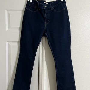 Women's Dark Blue Jeans